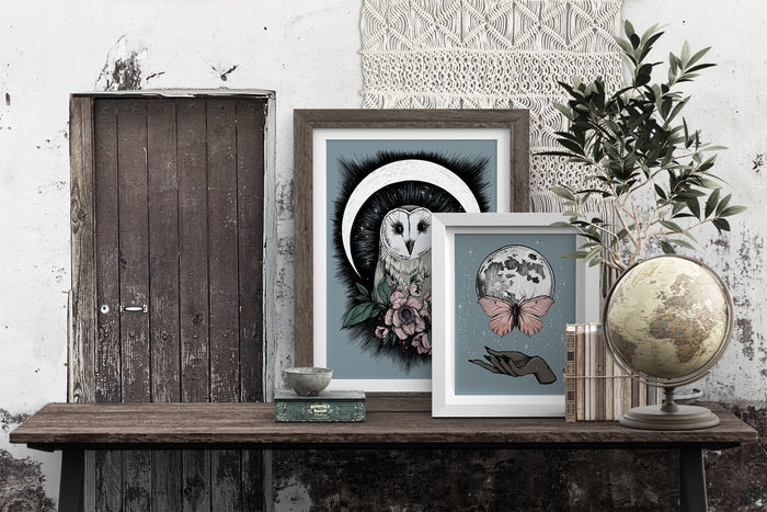Crystal Ball Oracle Art Prints